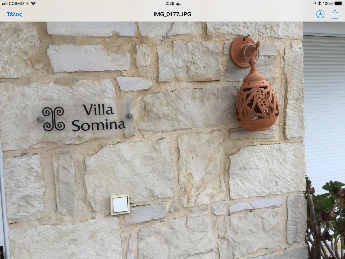 Villa Nopigia Somina Kíssamos Zewnętrze zdjęcie